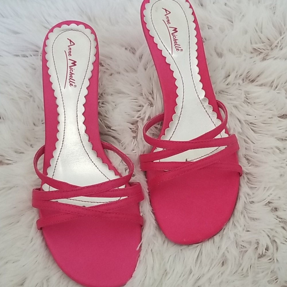 gorgeous satin sandals